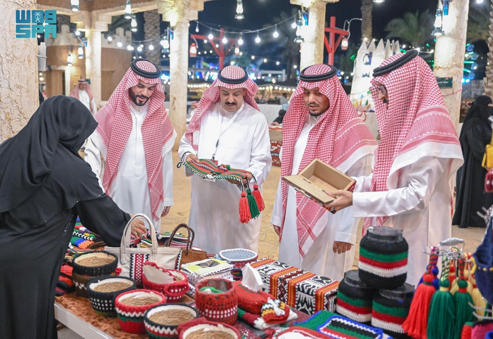 The festival showcases traditional handicrafts that reflect Hail’s historical roots and offers interactive activities and performances (SPA)