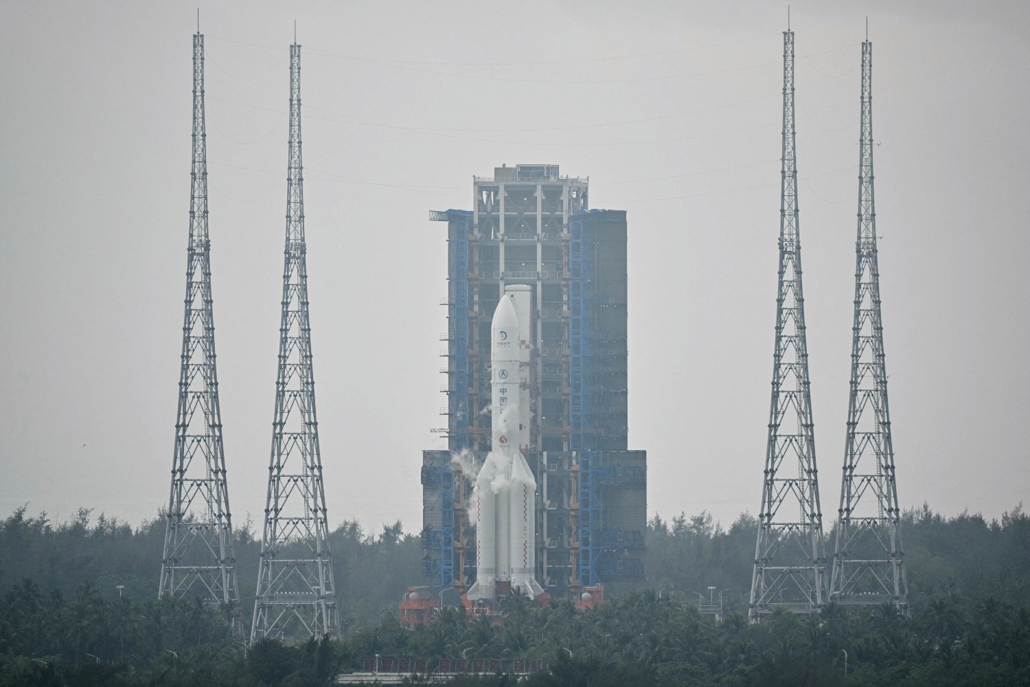 China plans to build a permanent lunar base by 2035 (File/AFP)