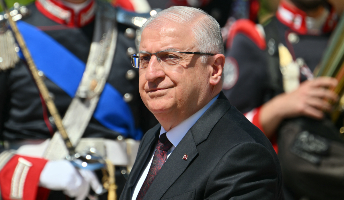 Turkey's Defence Minister Yasar Guler. (AFP file photo)