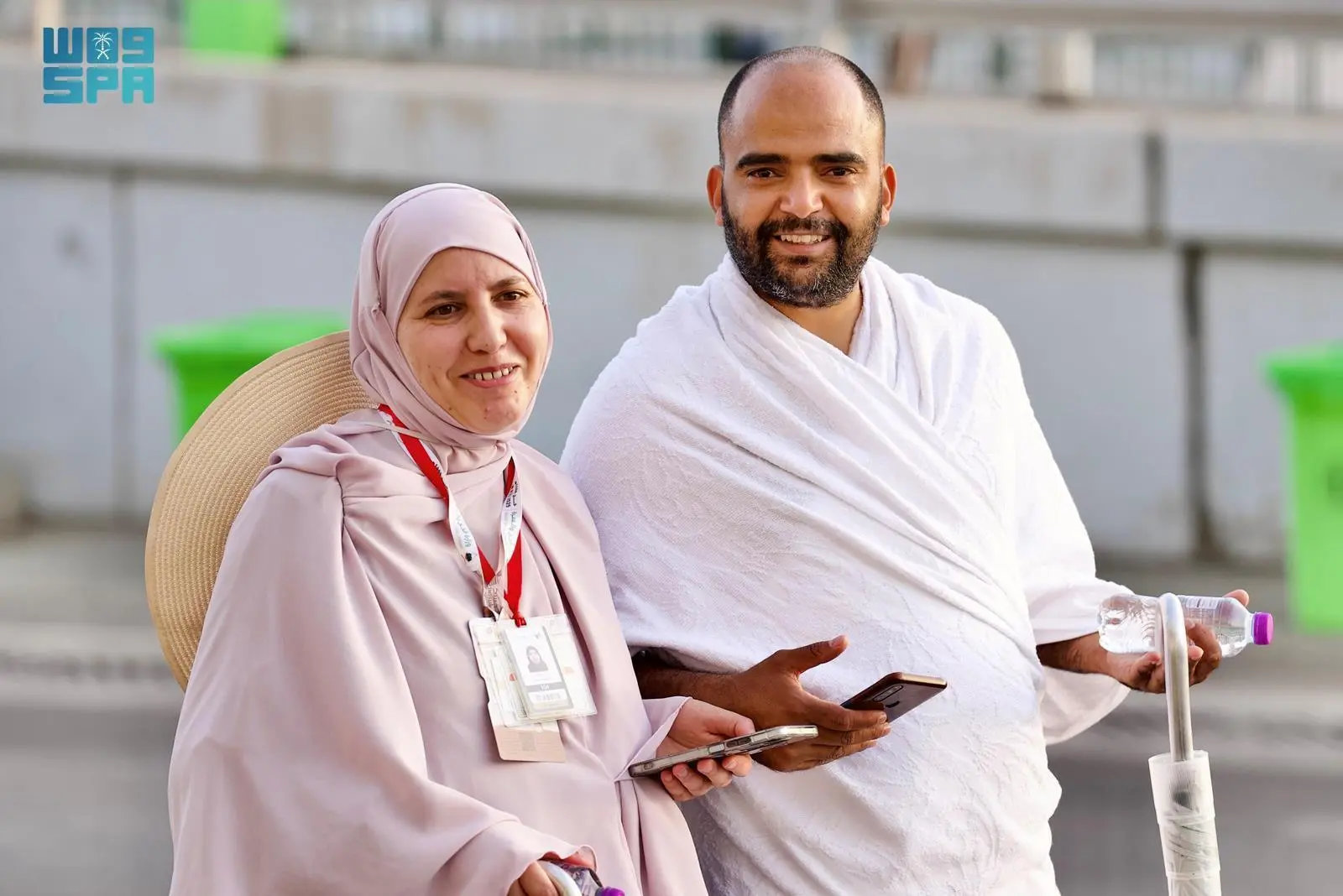 Pilgrims arrive in Mina for Day of Tarwiyah