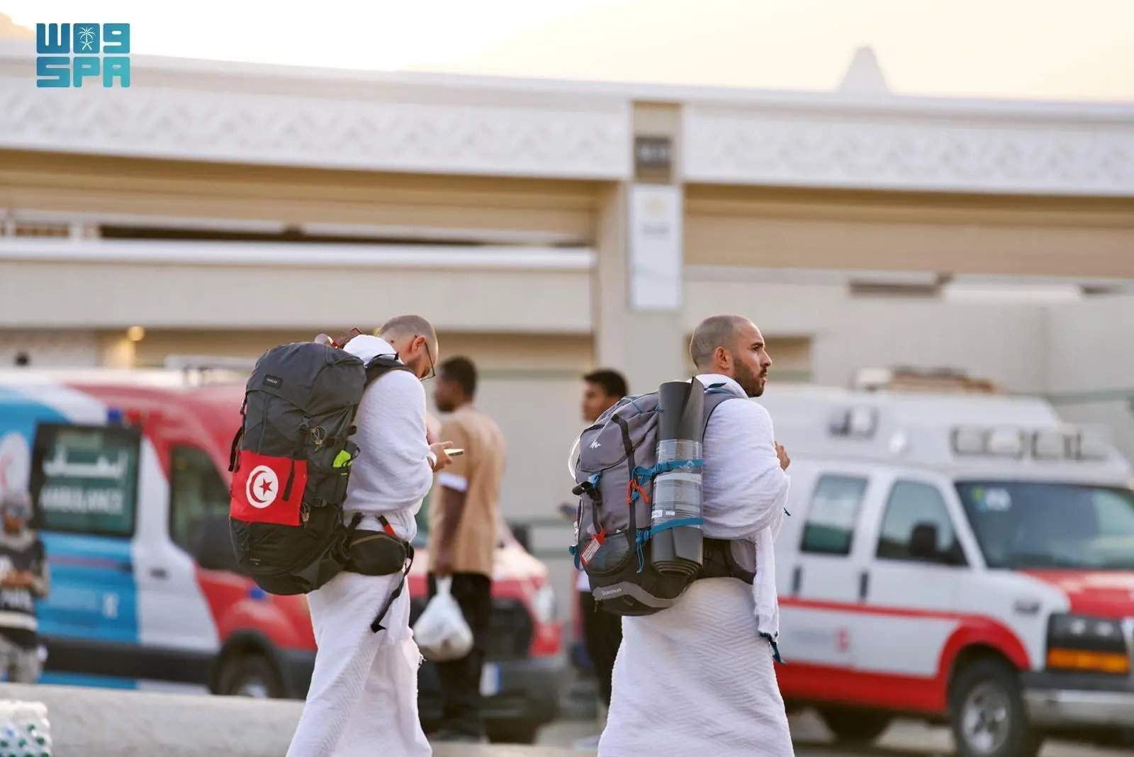Pilgrims arrive in Mina for Day of Tarwiyah