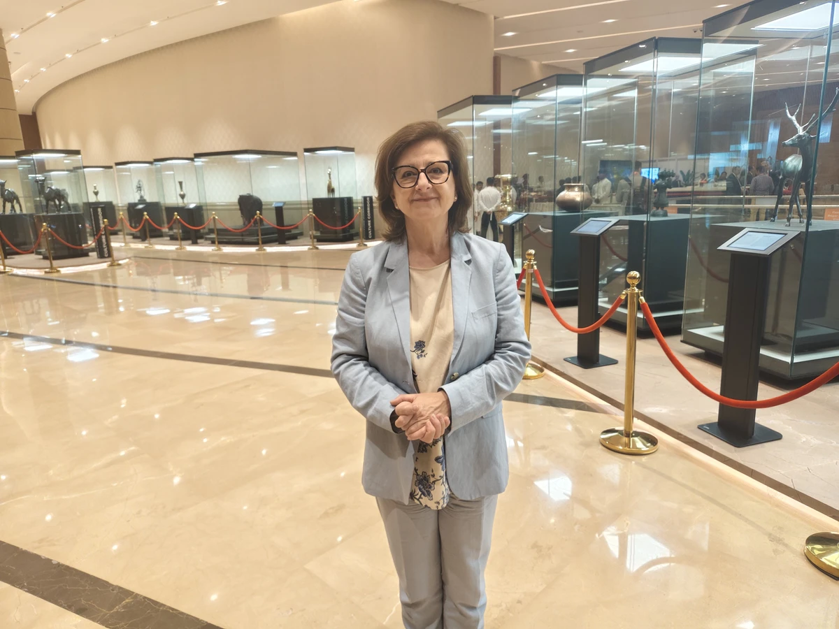 Marie Owens Thomsen, senior vice president of sustainability and chief economist at IATA. AN