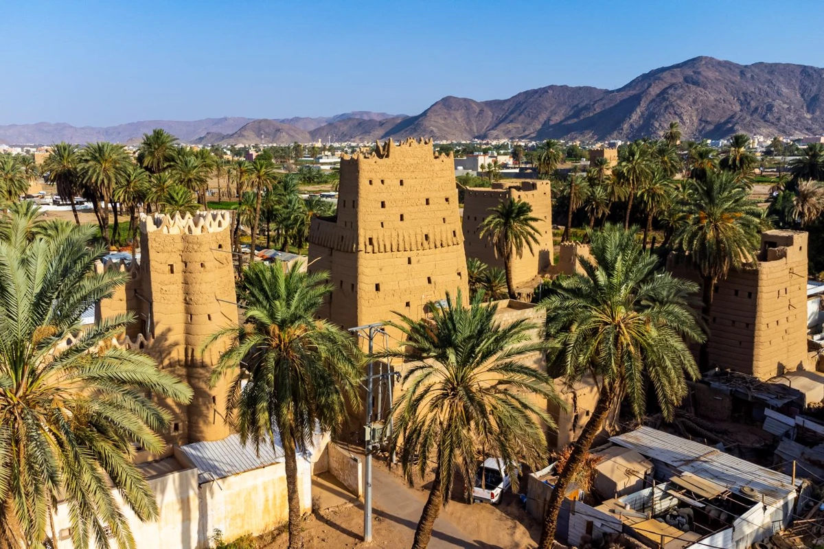 Aerial view of Najran. (Getty Images)