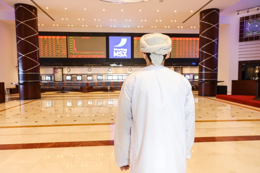 Trading volume on the Muscat bourse rose to 11 million rials per day. Shutterstock