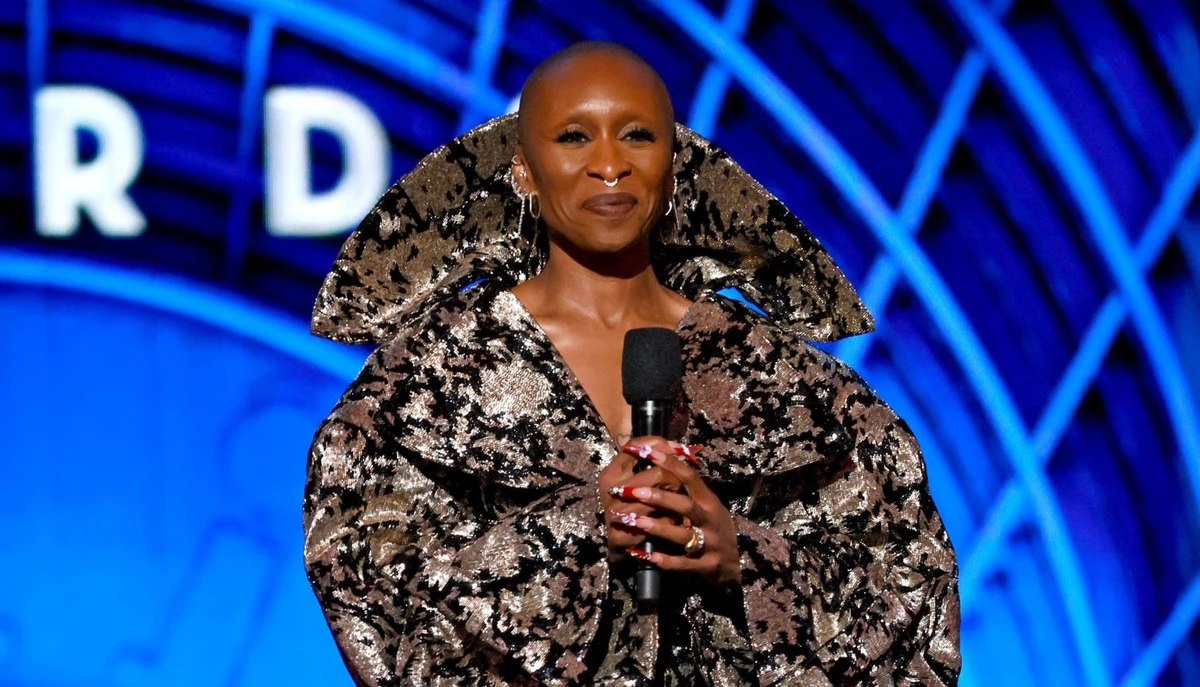 British singer-songwriter and actor Cynthia Erivo picked Saudi-helmed Parisian label Ashi Studio for two of her electrifying looks as she hosted the 2025 Tony Awards. (AFP)