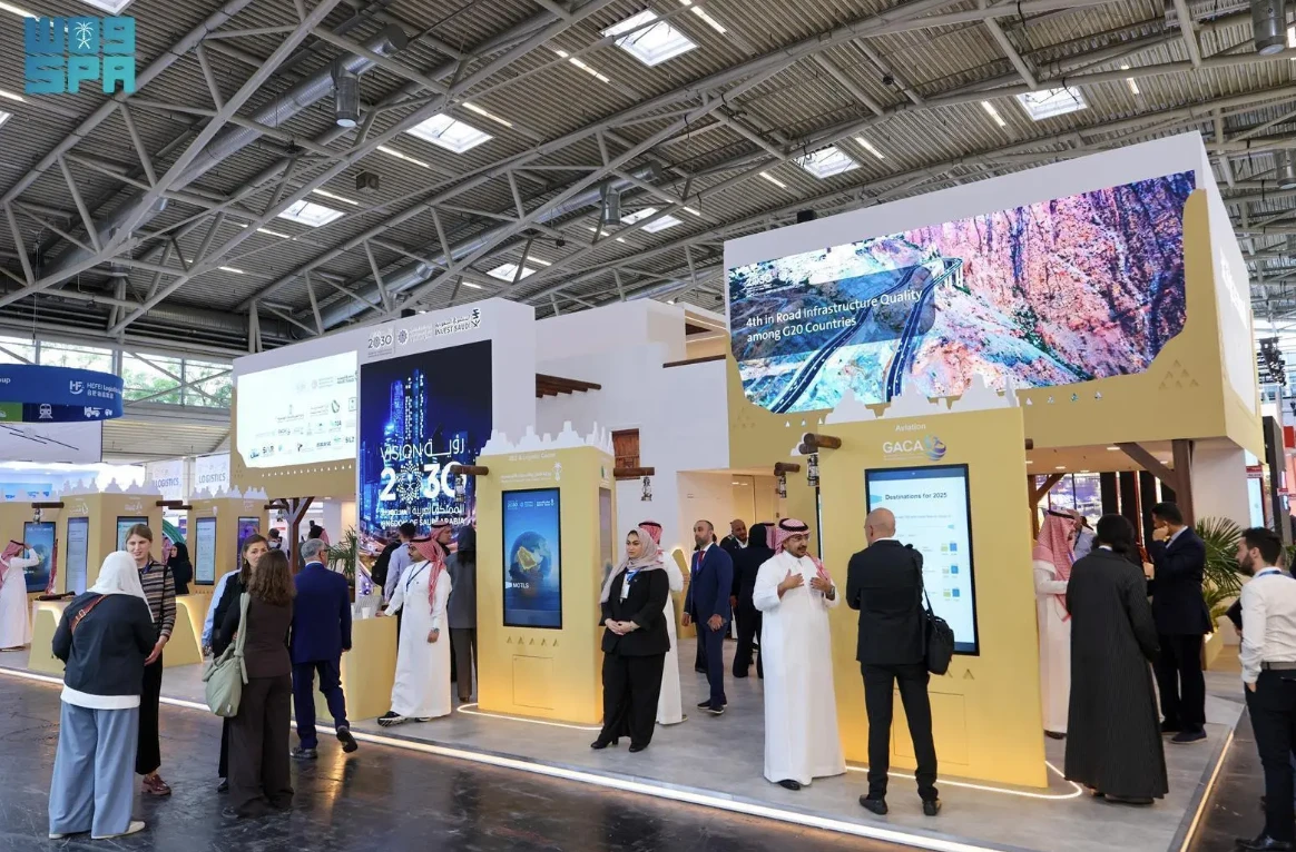 The Saudi pavilion attracted strong interest from global investors, industry leaders, and technology partners. SPA