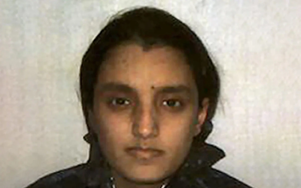 Roshonara Choudhry was 21 when she was sentenced to a minimum of 15 years for stabbing Stephen Timms twice in the stomach in 2010. (Courtesy: Metropolitan Police)