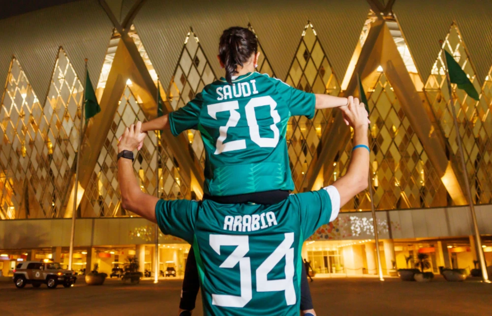 “The Kingdom has undergone profound changes and has quickly and decisively entered the global sports arena through club acquisitions, sponsorship of major tournaments, and hosting high-profile events, notably the upcoming FIFA World Cup 2034,” Ulrichsen said. (SaudiFF)