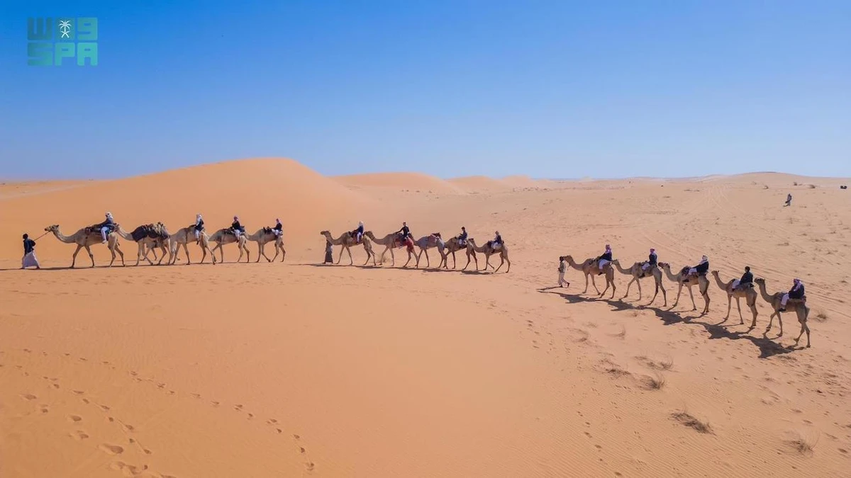 The Al-Urumah Season has become a premier ecotourism initiative, showcasing the Kingdom’s stunning environment. (SPA)
