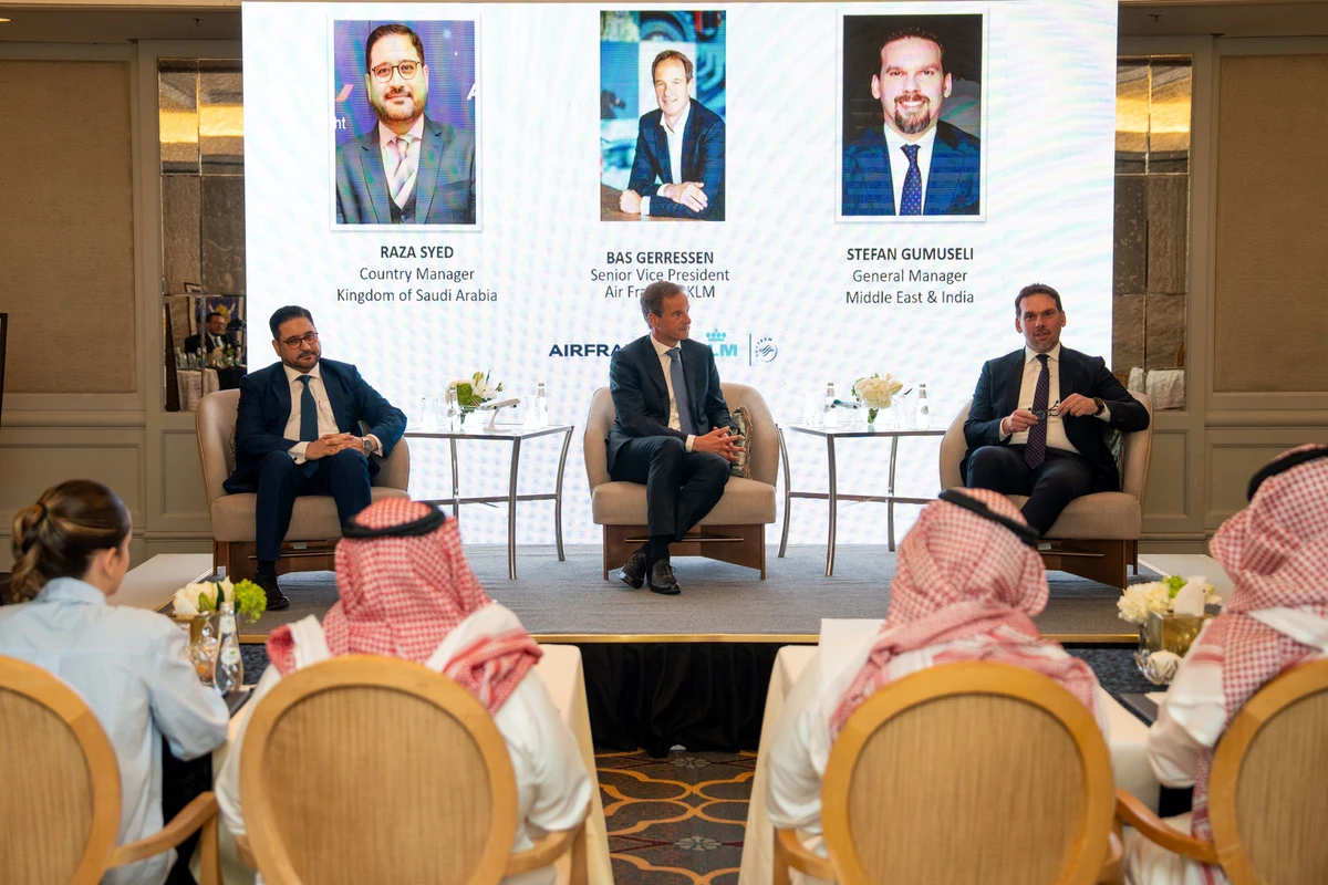 The announcement follows the launch of the carrier’s first direct route between Paris-Charles de Gaulle and King Khalid International Airport. Supplied