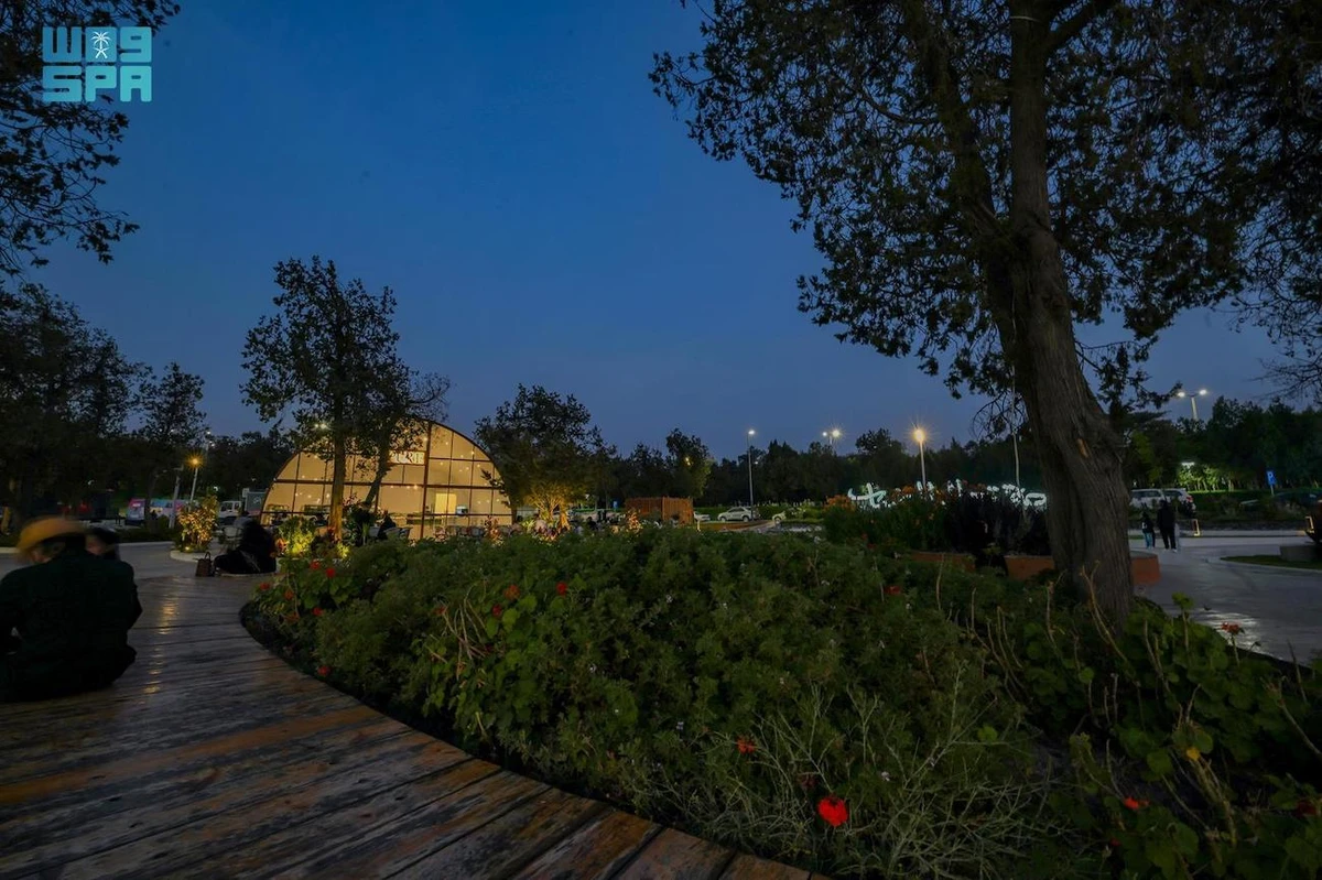 Raghadan Forest Park, which is set on the slopes of the Sarawat Mountains just west of Baha city, is one of the region’s most prominent ecotourism destinations. (SPA)