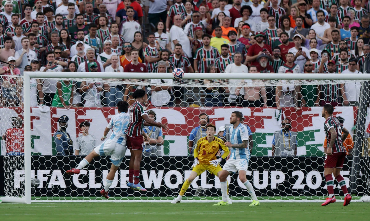 Keno’s second half stoppage time header sealed a 4-2 victory over UIsan HD in the Group F contest in East Rutherford, New Jersey. (Reuters)
