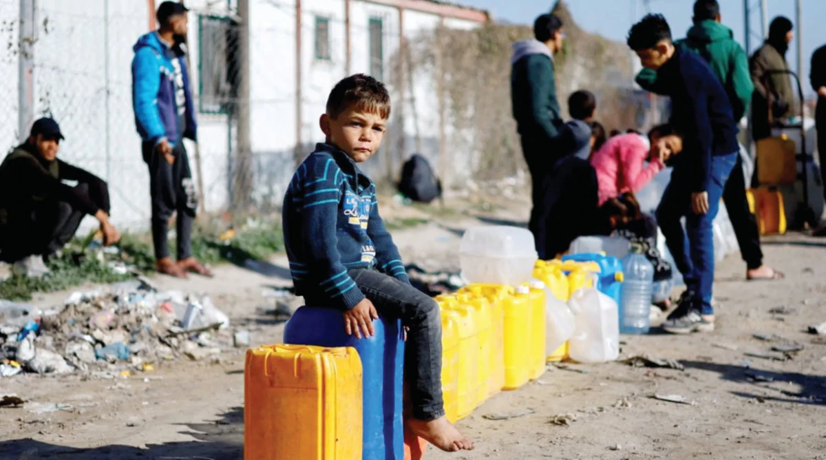 climate-related disasters in different parts of the world, continue to drive millions from their homes. (Reuters)
