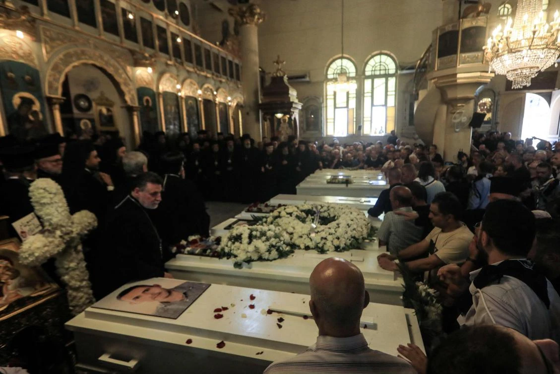 Shadowy extremist group claims Damascus church attack