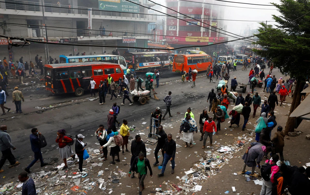 Kenya protests were ‘terrorism  disguised as dissent,’ minister says