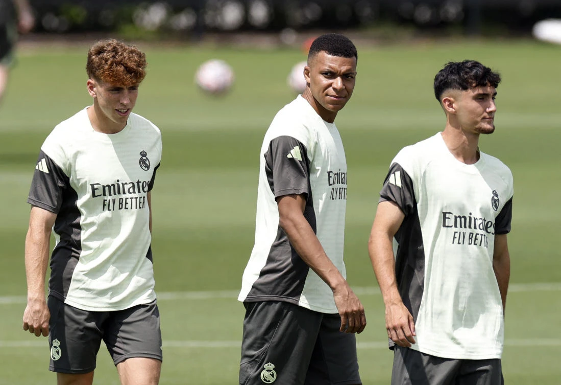 Kylian Mbappe joined Real Madrid last summer on a free transfer after scoring a club-record 256 goals in seven years at Paris Saint-Germain. (Reuters)