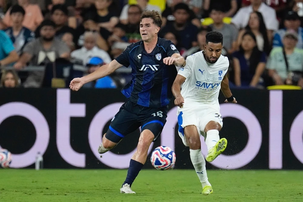 Al-Hilal advance to the knockout stage of the FIFA Club World Cup. (AP)