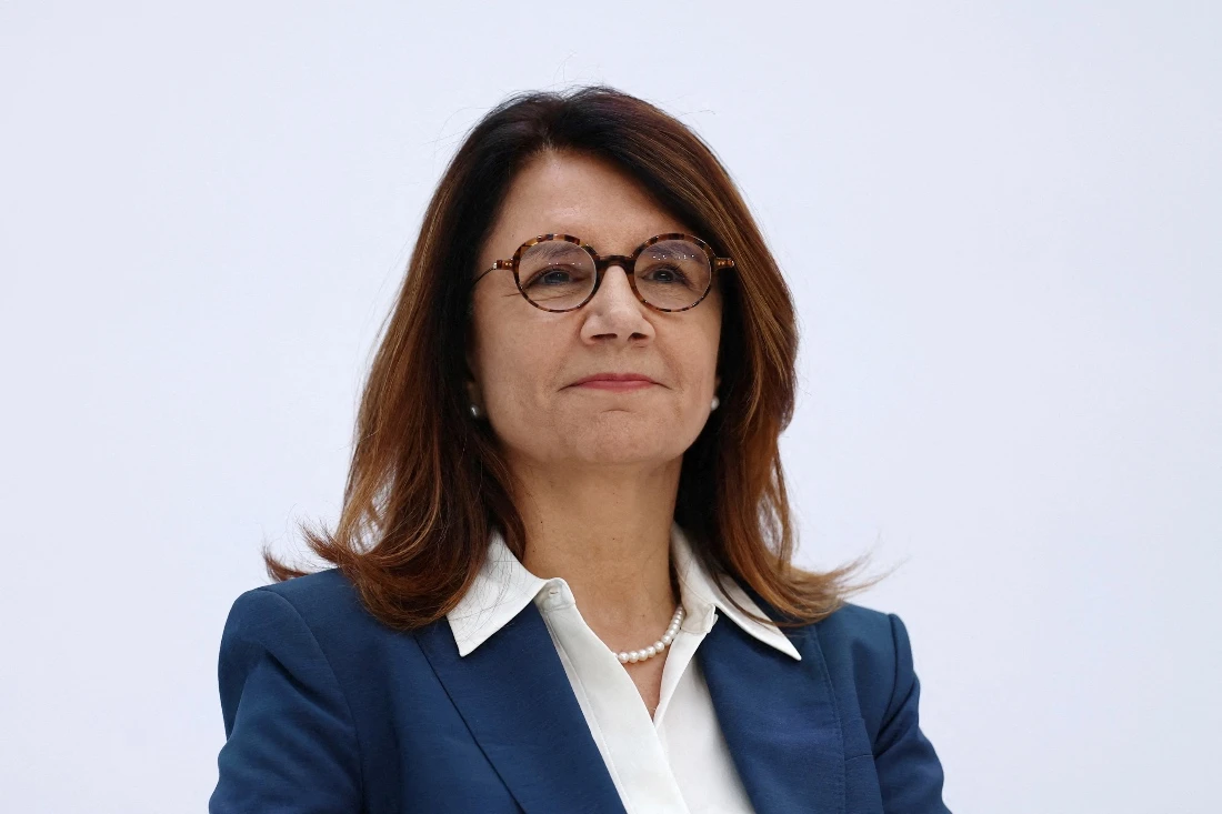 CEO of COP30 and Brazil's National Secretary for Climate Change Ana Toni at the opening ceremony of ChangeNOW 2025 summit at the Grand Palais in Paris, France. (Reuters)