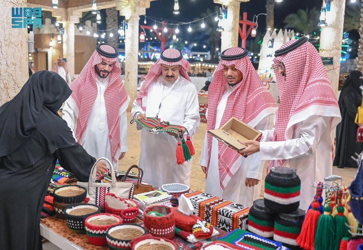 The festival showcases traditional handicrafts that reflect Hail’s historical roots and offers interactive activities and performances (SPA)