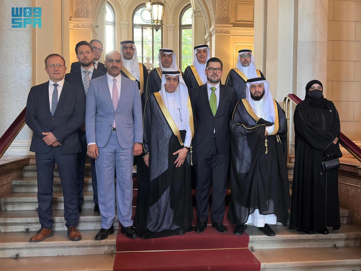 A Shoura Council delegation from the Saudi-Hungarian Parliamentary Friendship Committee concluded their official visit to Hungary. (SPA)