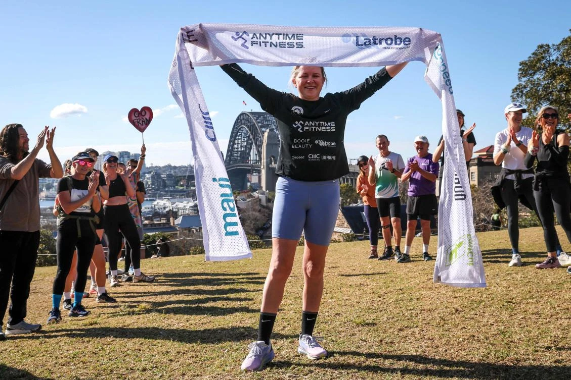 British woman claims record run across Australia