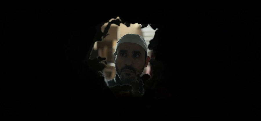 The quietly arresting drama follows Rakan, a man in his mid-40s, as he returns to his hometown to be with his wife, Reem. (Supplied)