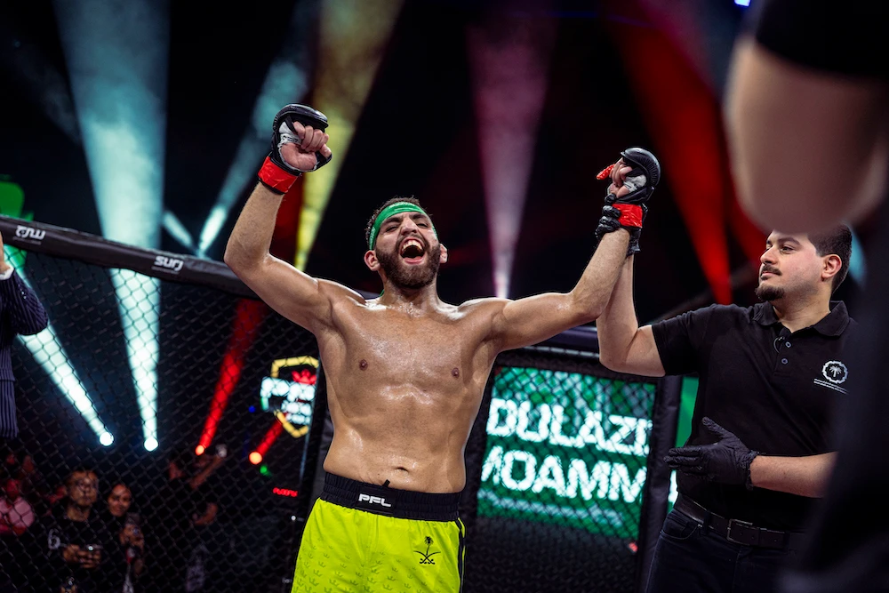 When Abdulaziz bin Moammar steps inside the world-famous Professional Fighters League SmartCage at PFL MENA 2 in Riyadh on July 4, it will not be just another fight for him. The amateur standout will be competing in front of a hometown crowd. (PFL)
