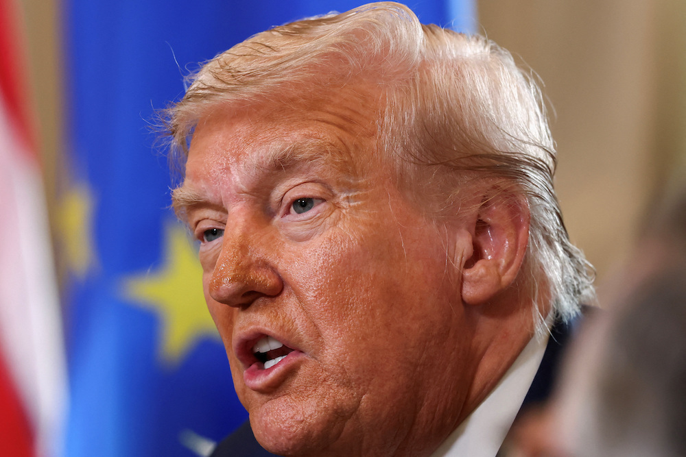Leaders from both major American political parties, including President Trump, support idea of two-state solution. (Reuters)