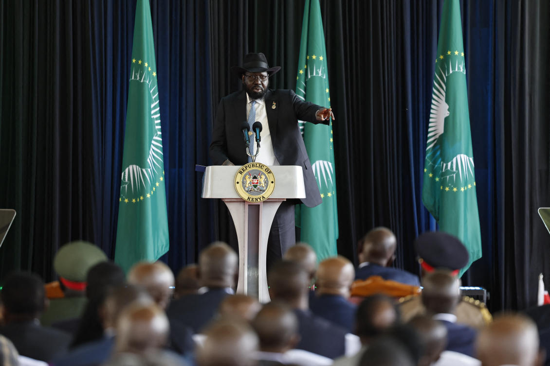 South Sudan President Salva Kiir. (File/AFP)