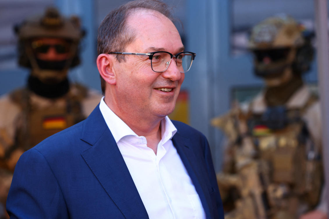 German Interior Minister Alexander Dobrindt says he wants to make making agreements directly with the Taliban government in Afghanistan to enable deportations. (Reuters/File))