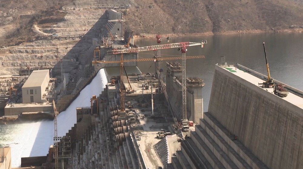 The Grand Ethiopian Renaissance Dam. (AP)