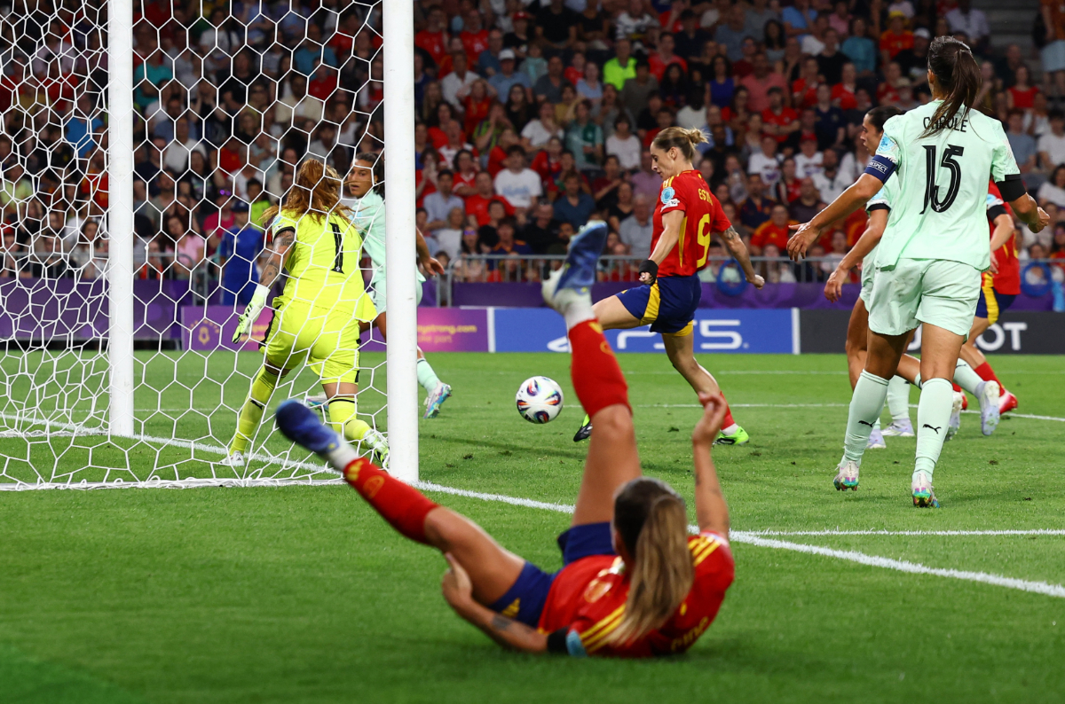 Spain thrash grieving Portugal 5-0 in Women’s Euro clash