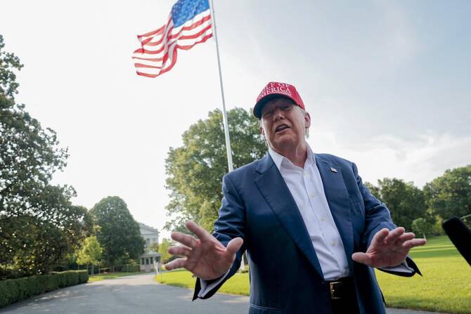 US President Donald Trump said the national parks would be about ‘America First’ in raising entry fees for foreign tourists. (AFP)