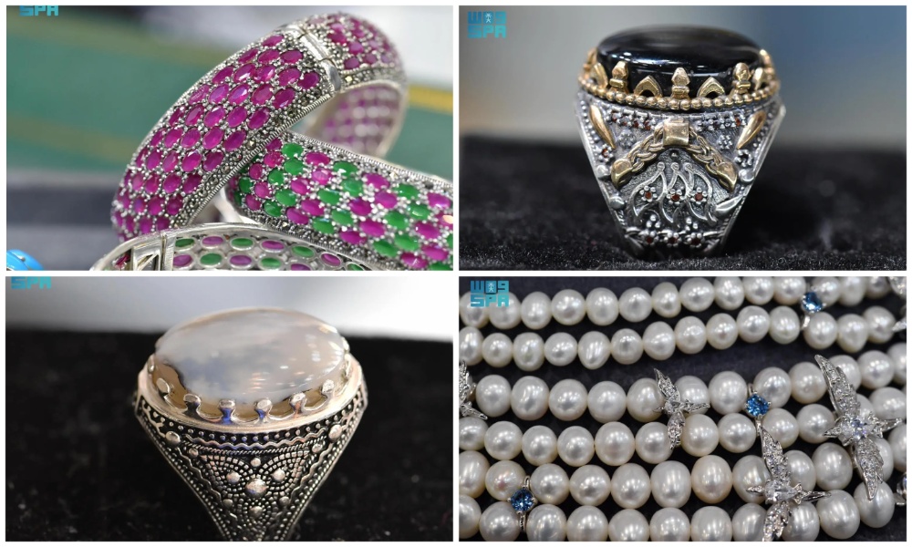 Silver jewelry exhibition draws crowds at Abha Festival