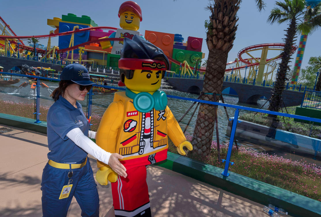 China’s first Legoland opens to visitors in Shanghai