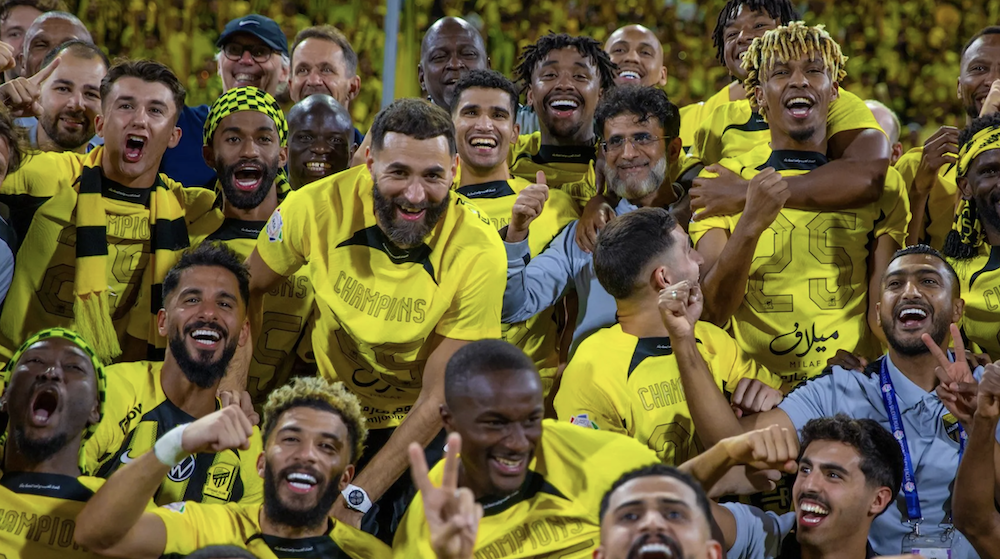 Al-Ittihad, led by talismanic striker Karim Benzema, won the Saudi Pro League title last season. The league has announced a new committee to oversee football-related financial activity across all SPL clubs. (SPL)