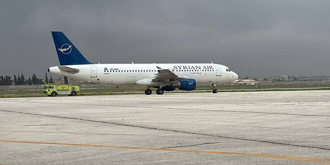 The Syrian Airlines will operate direct flights starting next week from Damascus and Aleppo to the Libyan cities. (SANA)