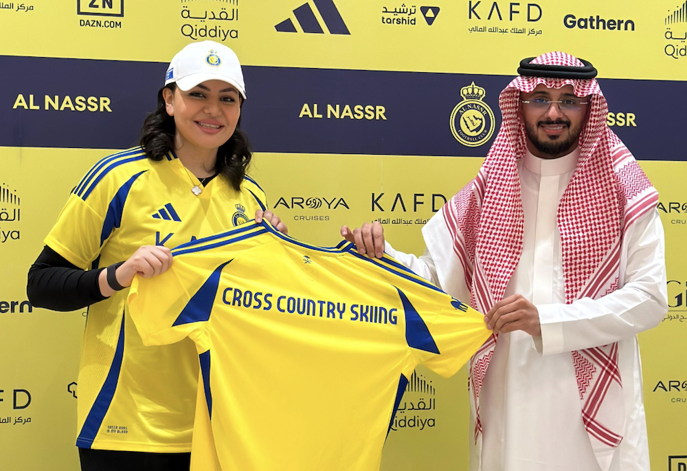 Kariman Abuljadayel becomes Al-Nassr’s first cross-country skier