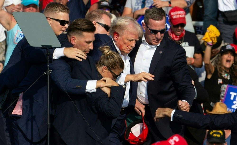 A gunman opened fire at Trump’s rally in Butler, Pennsylvania on July 13, 2024. (AFP)