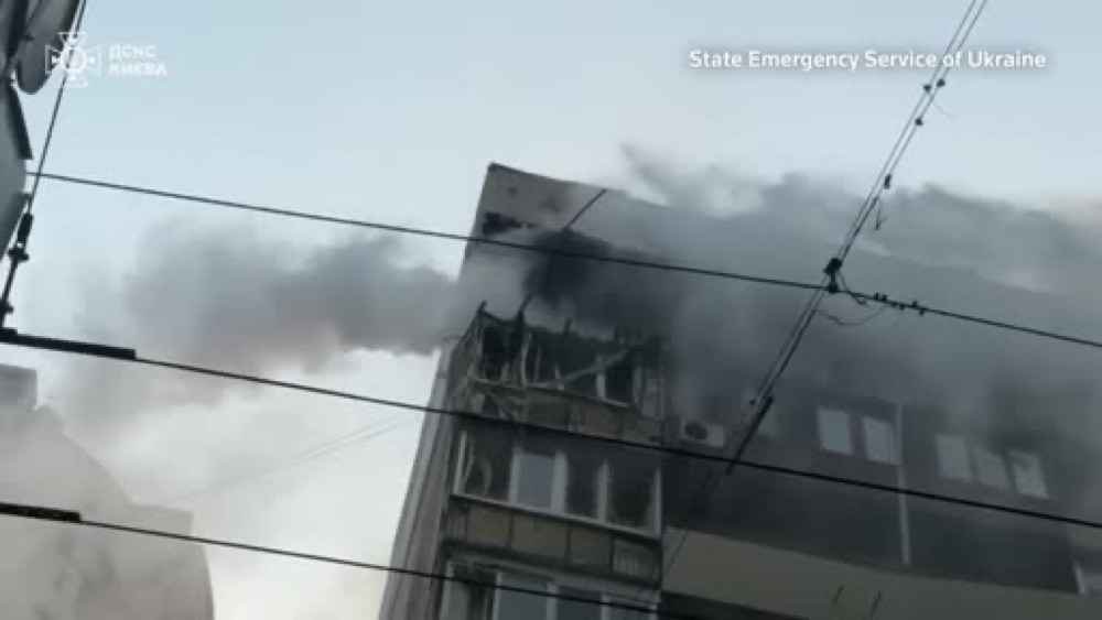 Two killed, 26 wounded in Russian attack on Kyiv. (Reuters)