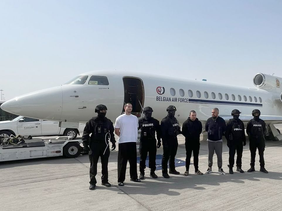 Dubai Police have arrested and extradited three high-profile suspects wanted by Belgian authorities in connection with serious cases of cross-border organized crime, following a coordinated international effort involving Interpol and Europol. (WAM)