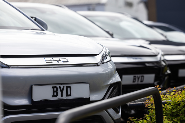 BYD has been closing the gap with Tesla globally, outselling the US automaker in Europe for the first time in April. Getty