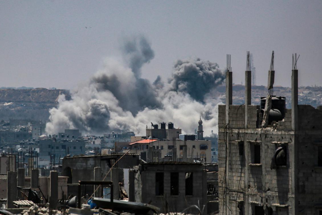 A senior Hamas official on Wednesday rejected claims of progress in Gaza ceasefire talks. (AFP)