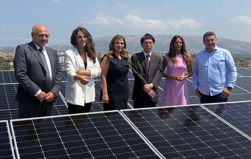 Magoshi Masayuki, Ambassador of Japan to Lebanon, on Tuesday attended the ceremony to hand over a solar power system to the Al Midan training center and the North Autism Center located in Zgharta, North Lebanon. (ANJ)