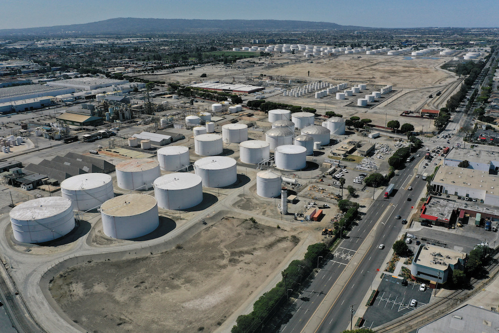 US crude inventories fell by 3.9 million barrels to 422.2 million barrels last week. File/Reuters