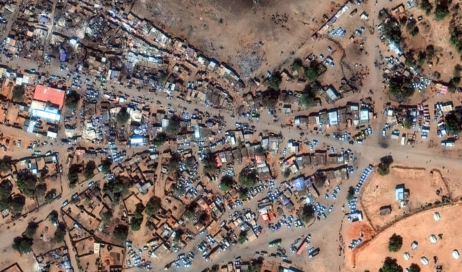 Paramilitary forces shelled a displacement camp in Sudan's Darfur region on Thursday, killing eight civilians and injuring others, a local rescue group said. (AFP/File)