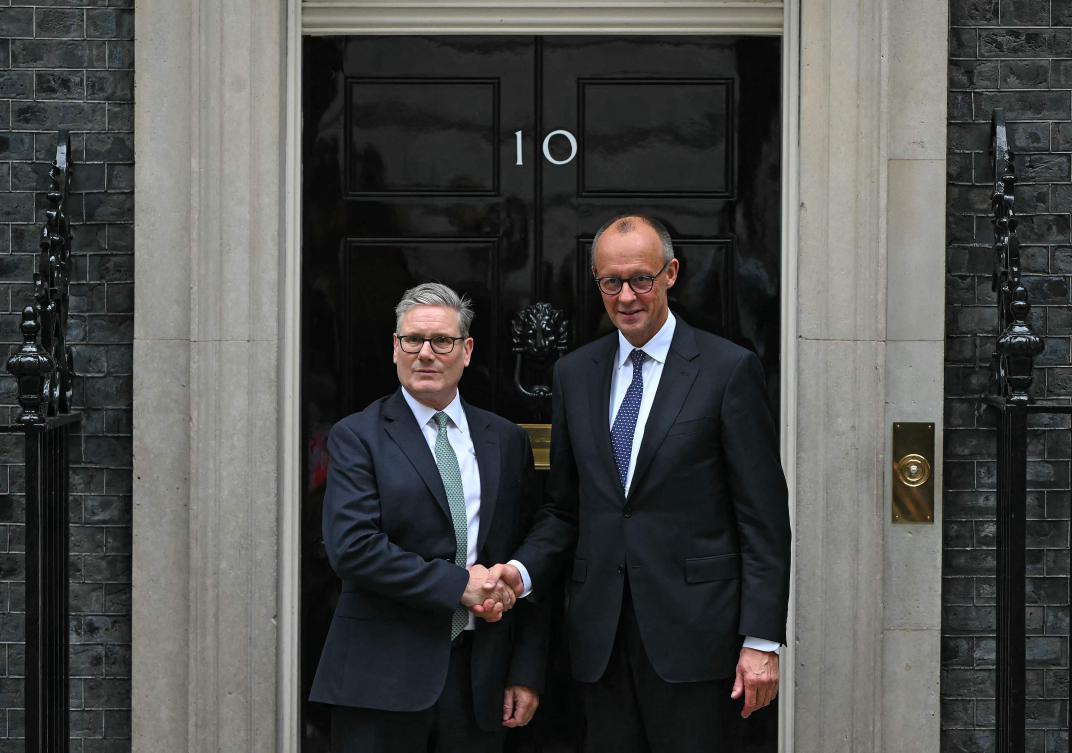 Britain seeks German help against people smuggling gangs on landmark Merz visit