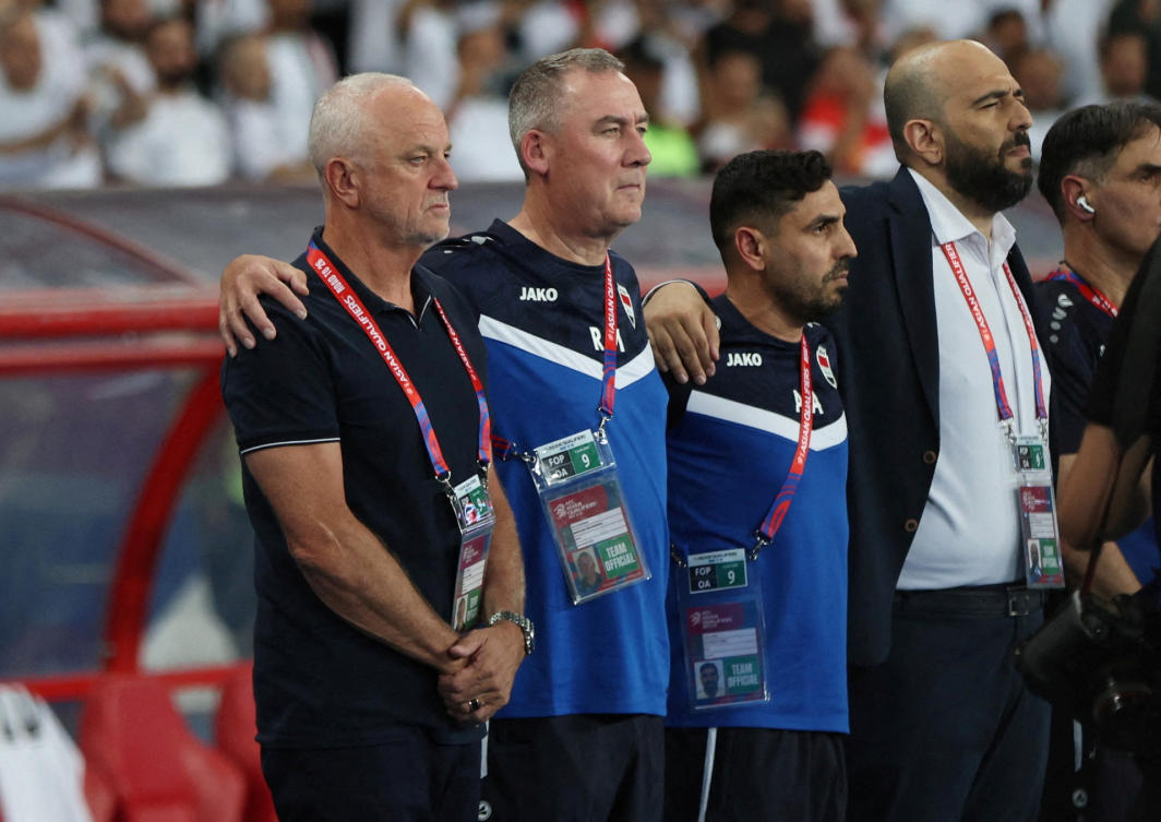 Former Australia boss Arnold, who replaced Jesus Casas in May, will be attempting to steer Iraq to the World Cup for the second time after they made their debut at Mexico 1986. (REUTERS)