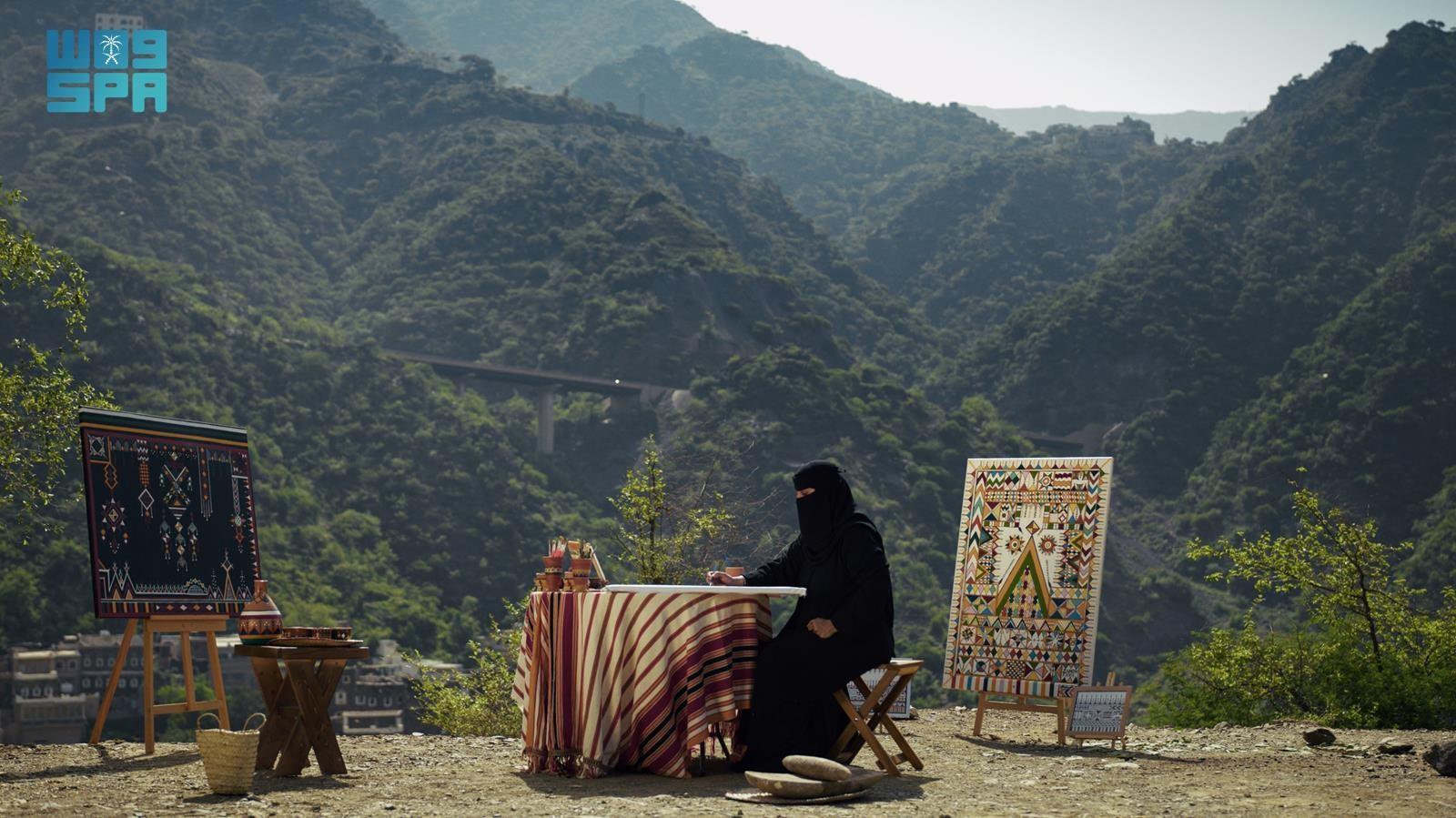 Al-Qatt Al-Asiri gained international recognition in 2017 when it was added to UNESCO’s Lists of Intangible Cultural Heritage. (SPA)