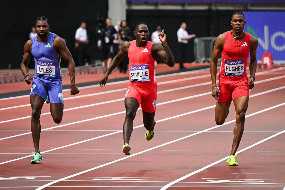 Seville, Alfred and Koech shine in London rain